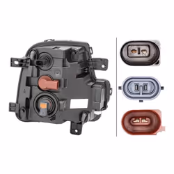 HELLA 1NE 011 694-111 Fog Lights Left 12 VOLKSWAGEN: Scirocco III