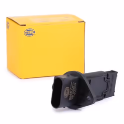 HELLA 8ET 358 095-111 Mass air flow sensor MERCEDES-BENZ: ML-Class, C-Class Saloon, CLK Coupe