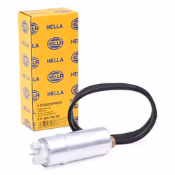 Fuel Pump; HELLA; Electric with gasket/seal; for BMW; 1183176, 16141183176, 16146752368, 6752368