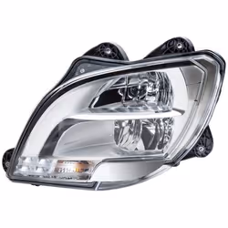 Headlights; HELLA; Left P21W, H1, LED LED, Halogen, FF 24 for right-hand traffic; for DAF; 036129689B, 03D129689, 36129689B, ...
