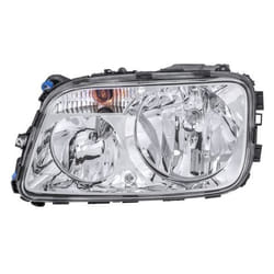HELLA 1EH 009 513-331 Headlights Left W5W, H7/H1, PY21W FF, Halogen 24 for right-hand traffic