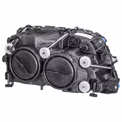 HELLA 1EH 009 513-331 Headlights Left W5W, H7/H1, PY21W FF, Halogen 24 for right-hand traffic