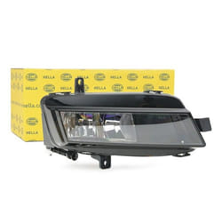 HELLA 1ND 011 223-121 Fog Lights Right 12 with bulb VOLKSWAGEN: Golf 7, Golf 7 Variant