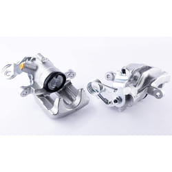 HELLA 8AN 355 783-381 Brake caliper Grey Cast Iron without holder AUDI: A4 B5 Saloon, A4 B5 Avant