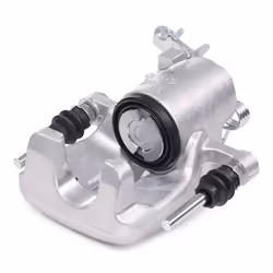 HELLA 8AN 355 784-631 Brake caliper Aluminium without holder VOLKSWAGEN: Golf 5, GOLF 6, Scirocco III, AUDI: A3 Hatchback, A3 Sportback, TT Coupe