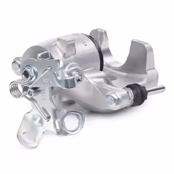 HELLA 8AN 355 784-631 Brake caliper Aluminium without holder VOLKSWAGEN: Golf 5, GOLF 6, Scirocco III, AUDI: A3 Hatchback, A3 Sportback, TT Coupe