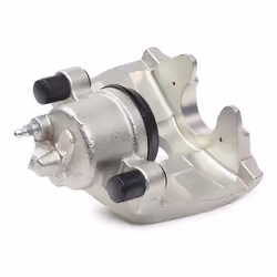 HELLA 8AN 355 785-131 Brake caliper Grey Cast Iron without holder BMW: 3 Coupe, 3 Saloon, X1