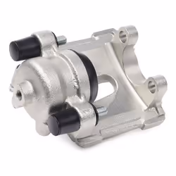 HELLA 8AN 355 785-141 Brake caliper Grey Cast Iron without holder BMW: 3 Coupe, 3 Saloon, X1