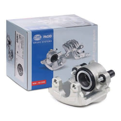 HELLA 8AN 355 788-961 Brake caliper Grey Cast Iron without holder BMW: Z4 Roadster, 3 Coupe, Z3 Roadster