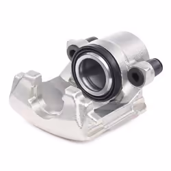 HELLA 8AN 355 789-111 Brake caliper Grey Cast Iron without holder VOLKSWAGEN: Golf 5, GOLF 6, Golf 4, SKODA: Citigo Hatchback, Fabia 2