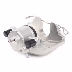 HELLA 8AN 355 789-171 Brake caliper Grey Cast Iron without holder VOLKSWAGEN: Golf 5, GOLF 6, Passat B6 Variant, AUDI: A3 Sportback, A3 Hatchback