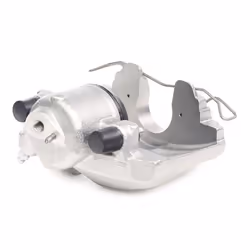 HELLA 8AN 355 789-181 Brake caliper Grey Cast Iron without holder VOLKSWAGEN: Golf 5, GOLF 6, Passat B6 Variant, AUDI: A3 Sportback, A3 Hatchback