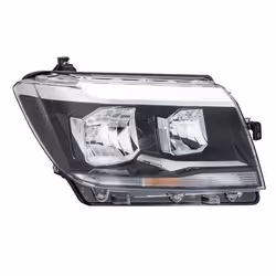 Headlights; HELLA; Right H15, H21W, W5W, H7 FF 12 for left-hand traffic; for MAN, VOLKSWAGEN, VW; 7C1941006