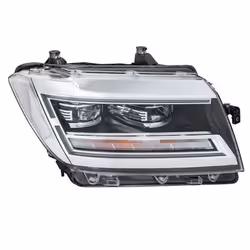 Headlights; HELLA; Right H21W, LED LED for right-hand traffic; for MAN, VOLKSWAGEN, VW; 7C1941036, 7C1941774