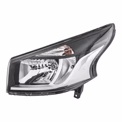 Headlights; HELLA; Left H4, PY21W, W21/5W FF, Halogen 12 for right-hand traffic; for FIAT; 260601217R, 260601754R