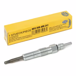 Glow plug; HELLA; 11 Pencil-type Glow Plug, after-glow capable; for VOLKSWAGEN, AUDI, SKODA, SEAT, VW; N10140105, N10140105, ...