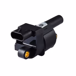 Ignition coil; HELLA; 4 Connector Type SAE; for CHEVROLET, SAAB; 12573190