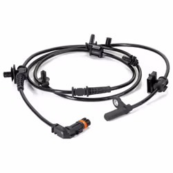 ABS Sensor; HELLA; Front Axle with holder Hall Sensor 2 1465; for CHRYSLER, JEEP; 4779383AA, 4779383AB, 4779383AC, 4779383AB