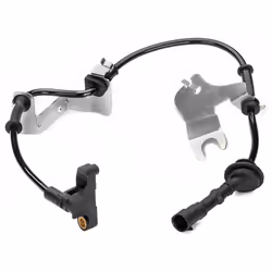 ABS Sensor; HELLA; Left Front, Front Axle with holder Hall Sensor 2; for CHRYSLER, DODGE; 4764677AA, 4764677AB, 4764677AC, 47 ...