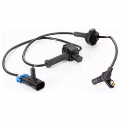 ABS Sensor; HELLA; Rear Axle with holder Hall Sensor 2 833; for CADILLAC, CHEVROLET, GMC; 15121067, 20763147, 20938122