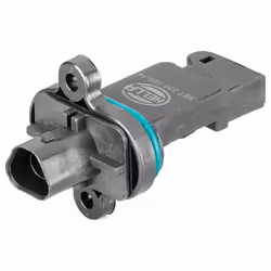 Mass air flow sensor; HELLA; with gasket/seal; for VAUXHALL, OPEL, CHEVROLET; 0836005, 12671616, 13301682, 0836005, 12671616