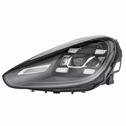 Headlights; HELLA; Left LED LED 12 for right-hand traffic; for PORSCHE; 7P5941035K, 95863128500, 95863128501, 95863128502