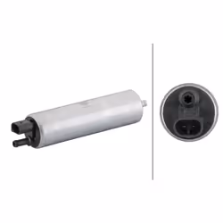HELLA 8TF 358 146-181 Fuel Pump Electric without fastening/mounting material BMW: X5, 5 Saloon, 7