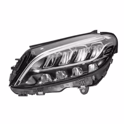 Headlights; HELLA; Left LED LED for right-hand traffic; for MERCEDES-BENZ; 2059065404, 2059067905, A2059065404, A2059067905