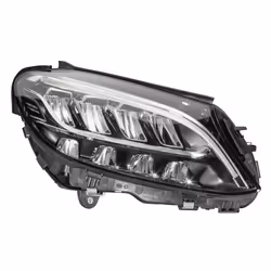 Headlights; HELLA; Right LED LED for right-hand traffic; for MERCEDES-BENZ; 2059065504, 2059068005, A2059065504, A2059068005