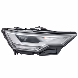 Headlights; HELLA; Right LED, PWY24W LED 12 for right-hand traffic; for AUDI; 4K0941034, 4K0941034D