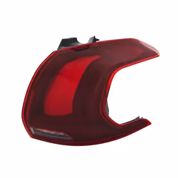 Rear light; HELLA; Right Outer section LED 12 with bulb holder; for PEUGEOT; 9826730380