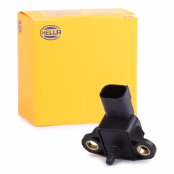 Sensor, boost pressure; HELLA; with gasket/seal; for MERCEDES-BENZ, SMART, MAYBACH; 0041533128, 0051537228, 0061531428, 00615 ...