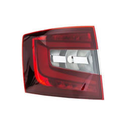 HELLA 9EL 354 848-031 Rear light Left P21W, PY21W without bulbs without bulb holder SKODA: Octavia 3 Combi