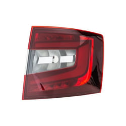 HELLA 9EL 354 848-041 Rear light Right PY21W without bulbs without bulb holder SKODA: Octavia 3 Combi