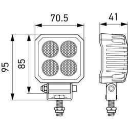 HELLA 1GA 357 110-002 Worklight LED 1700 5700