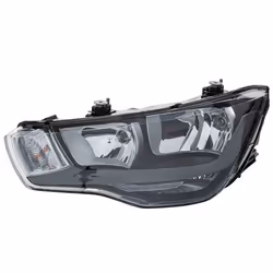 Headlights; HELLA; Left HY21W, H7/H1, W21W Halogen, FF 12 for right-hand traffic; for AUDI; 8X0941003