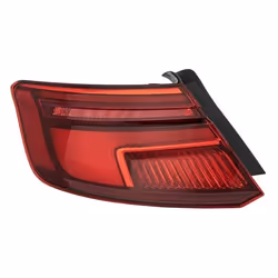 Rear light; HELLA; Left Outer section LED 12 with bulb holder; for AUDI; 8V4945091