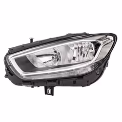 Headlights; HELLA; Left H7/H7 Halogen 12 for right-hand traffic; for MERCEDES-BENZ; 2479067500, A2479067500