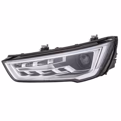Headlights; HELLA; Left PSY24W, D3S, LED LED, Bi-Xenon 12 for right-hand traffic; for AUDI; 8XA941043