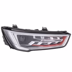 Headlights; HELLA; Right PSY24W, D3S, LED LED, Bi-Xenon 12 for right-hand traffic; for AUDI; 8XA941044B