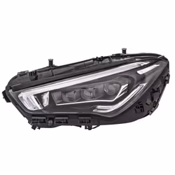 Headlights; HELLA; Left LED LED 12 for right-hand traffic; for MERCEDES-BENZ; 1189063100, 1189064500, A1189063100, A118906450 ...