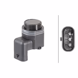 HELLA 6PX 358 141-081 Parking Sensors AUDI: A6 C7 Saloon, A6 C6 Avant, Q5, VOLKSWAGEN: CC, GOLF 6, Tiguan I, LAND ROVER: Range Rover Evoque