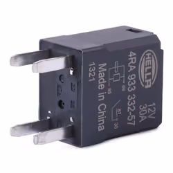 HELLA 4RA 933 332-571 Relay, main current 30A 4 VAUXHALL: Astra Mk6, Mokka / Mokka X, Corsa Mk4