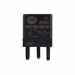 HELLA 4RD 933 332-581 Relay, main current 20A/30A 5