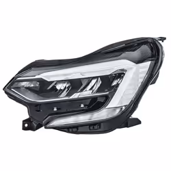 Headlights; HELLA; Left LED LED for right-hand traffic; for RENAULT; 260607491R, 260608054R