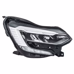 Headlights; HELLA; Right LED LED for right-hand traffic; for RENAULT; 260101785R, 260104095R