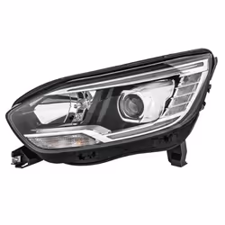 Headlights; HELLA; Left H7/H7, PY21W DE, Halogen 12 for right-hand traffic; for RENAULT; 260601603R, 260606727R