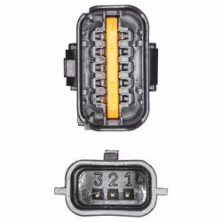 HELLA 1EL 012 293-411 Headlights Left H7/H7, PY21W DE, Halogen 12 for right-hand traffic