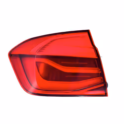 Rear light; HELLA; Left Outer section LED 12 with bulb holder; for BMW; 63217369117, 7369117
