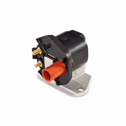 Ignition coil; HELLA; 2 Connector Type DIN for vehicles with distributor; for MERCEDES-BENZ, PUCH; 0001584803, 0001586103, A0 ...